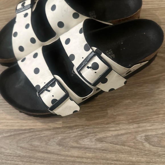 Papillio Black and White Polka Dot Sandals Pre-owned - Picture 2 of 5